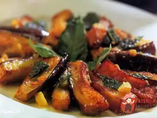 Баклажани, мариновані з м'ятою