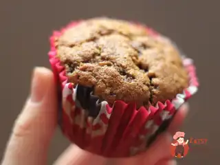 Гарбузові мафіни з карамеллю