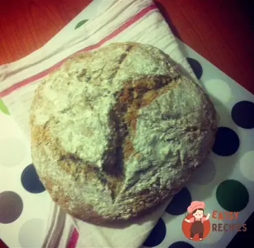 Бездріжджовий хліб на кефірі з волоськими горіхами