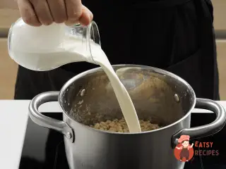 Крок 3: Перлова каша з курячими серцями