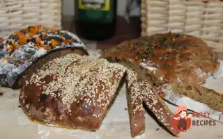 Хліб Бездрожжовий З Горіхами Та Сухофруктами