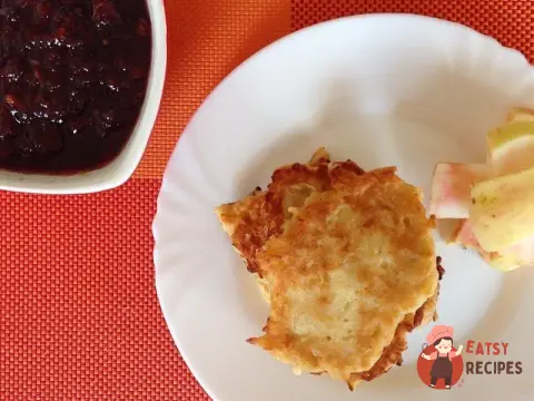 Оладки з яблук
