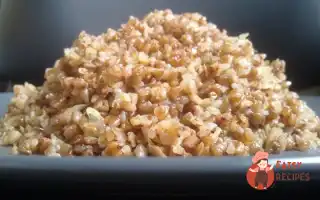 Гречана Каша З Пасерованою Цибулею