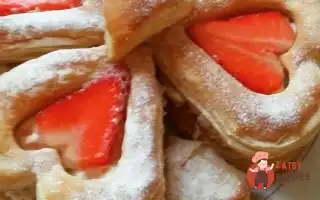 Листкове Тістечко З Полуницею Та Маскарпоне