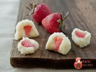 Трюфелі з йогурту та білого шоколаду