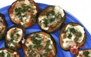 Запечені Баклажани З Часником Та Хлібною Крихтою