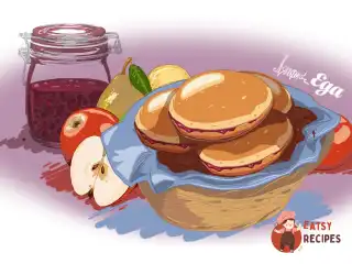 Булочки з варенням, ромом та вершками