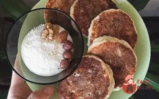 Сирники На Рисовому Борошні З Шоколадом Та Бананами