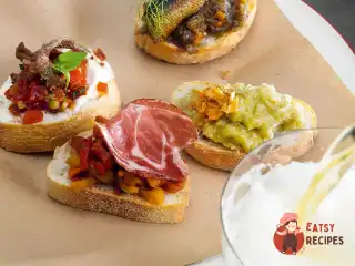 Брускетти з різними начинками