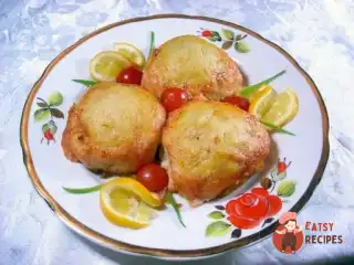 Картопляні кульки з м'ясом