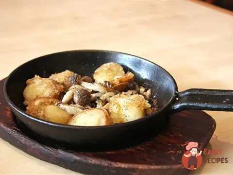 Морські гребінці з грибами