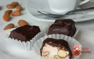 Нуга З Мигдалем У Шоколаді
