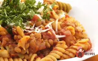Салат З Фузиллі, Квасолею Та Томатами