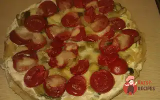 Літній Киш З Кабачками Та Беконом