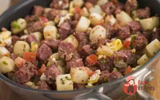 Картопля, Тушкована З Копченою Грудинкою