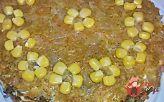 Торт Із Печінки З Рисом