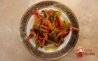 Салат З Яловичиною Та Овочами По-Азіатському
