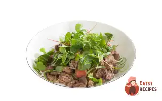 Салат З Нектаринів З Курячими Серцями