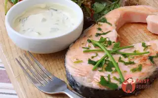 Атлантичний Лосось З Кроповим Майонезом