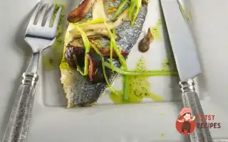 Морський Окунь З Грибами Та Порієм