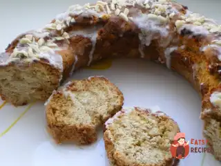 Віденський крендель з мигдалем