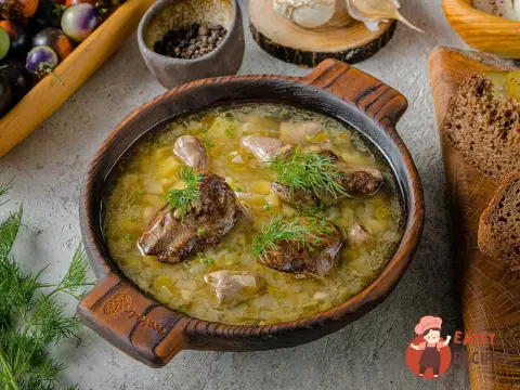 Розсольник з тельбухами