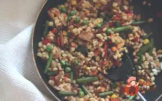Перловка З Лісовими Грибами Та Овочами
