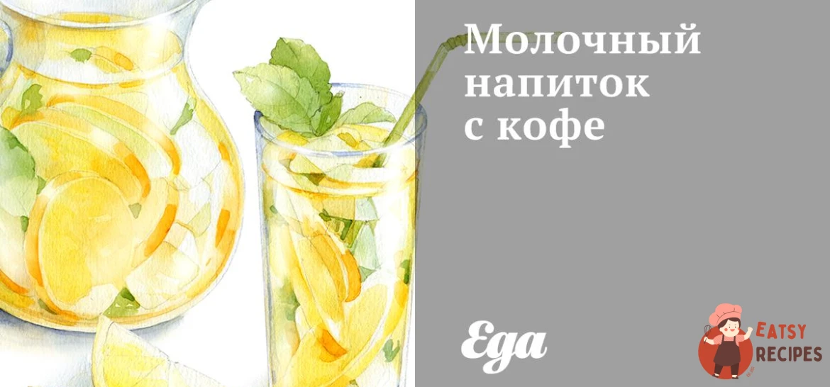 Молочний напій з кавою