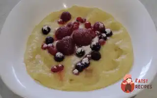 Солодка Полента З Ягодами