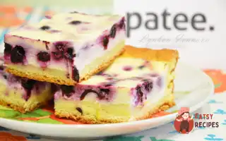 Чорнично-Зметаний Пиріг
