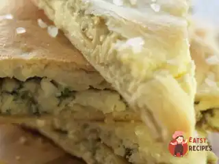 Італійський хліб із двома сирами