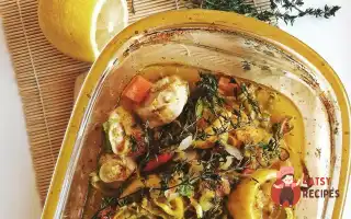 Куряче Філе В Лимонному Соку З Овочами Та Чебрецем