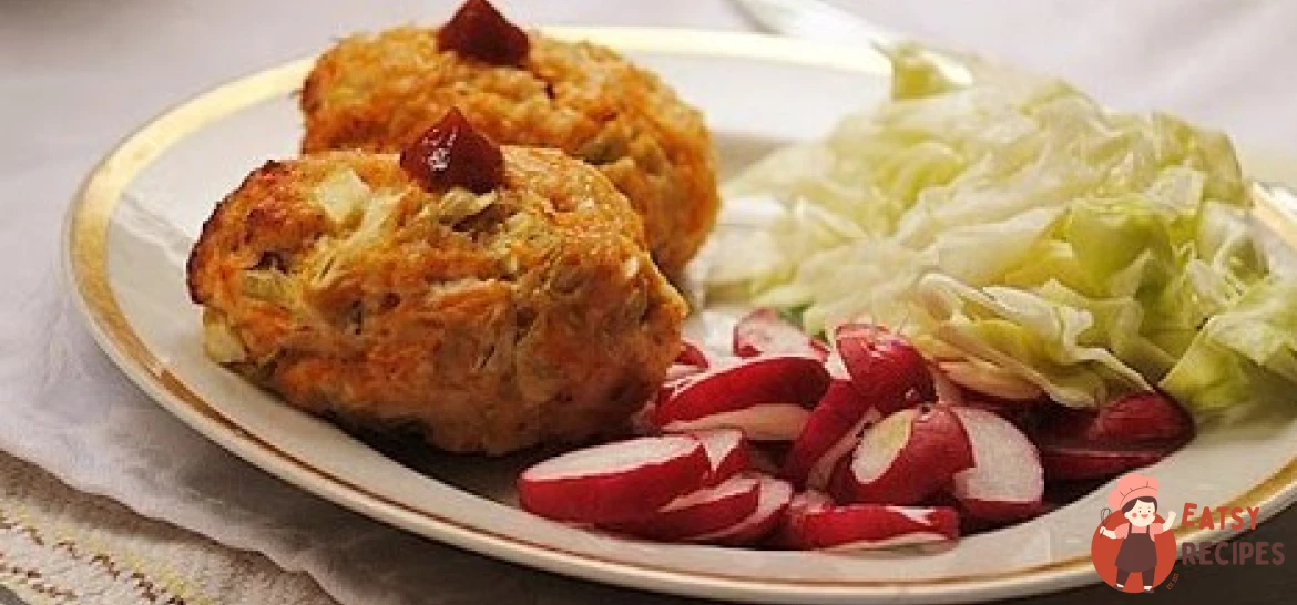 Запечені курячі котлети з овочами