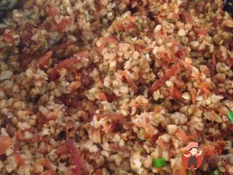 Гречка з буряком