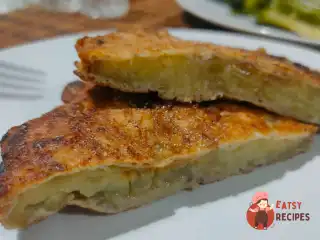 Баклажановий стейк у паніруванні