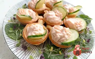 Тарталетки з крабовим мусом