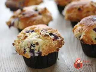 Чорнично-апельсинові мафіни