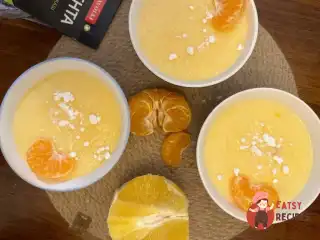 Цитрусовий пудинг із рисової манки