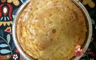 Заливний Сирний Пиріг
