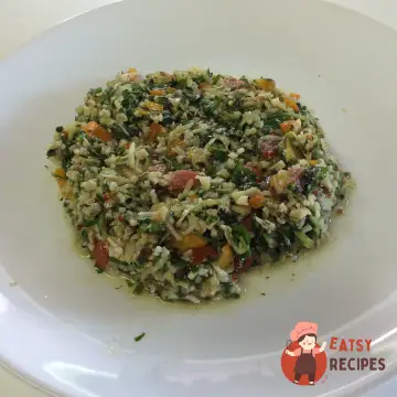 Табулі з крабовим м'ясом та фенхелем