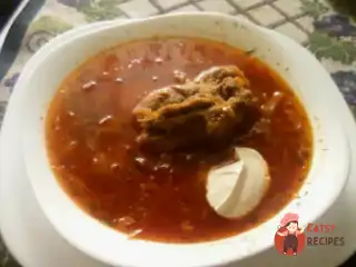 Борщ по-українськи