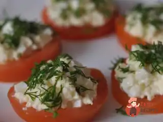 Помідори алькас із сиром