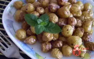 Дрібна Картопля З Часником