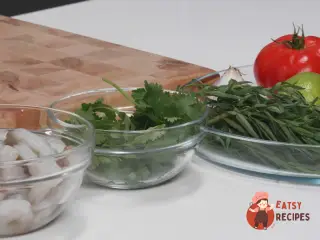 Крок 1: Севіче з креветок з тархуном