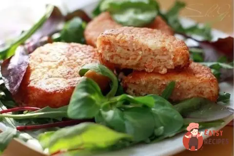 Котлети з крабовими паличками