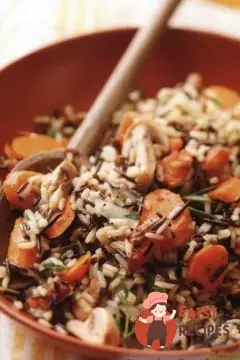 Ароматний рис з овочами