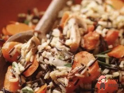 Ароматний рис з овочами