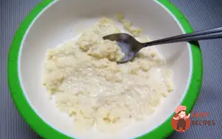 Молочна Пшоняна Каша