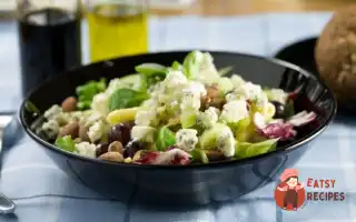 Салат З Руколою, М'яТою, Грушами, Волоськими Горіхами Та Блакитним Сиром