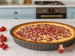 Пиріг із червоною смородиною